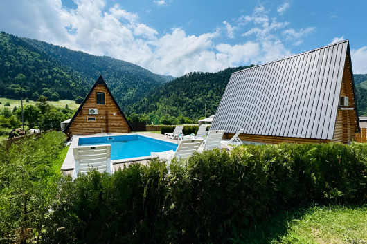 Eco cottages in Borjomi forest